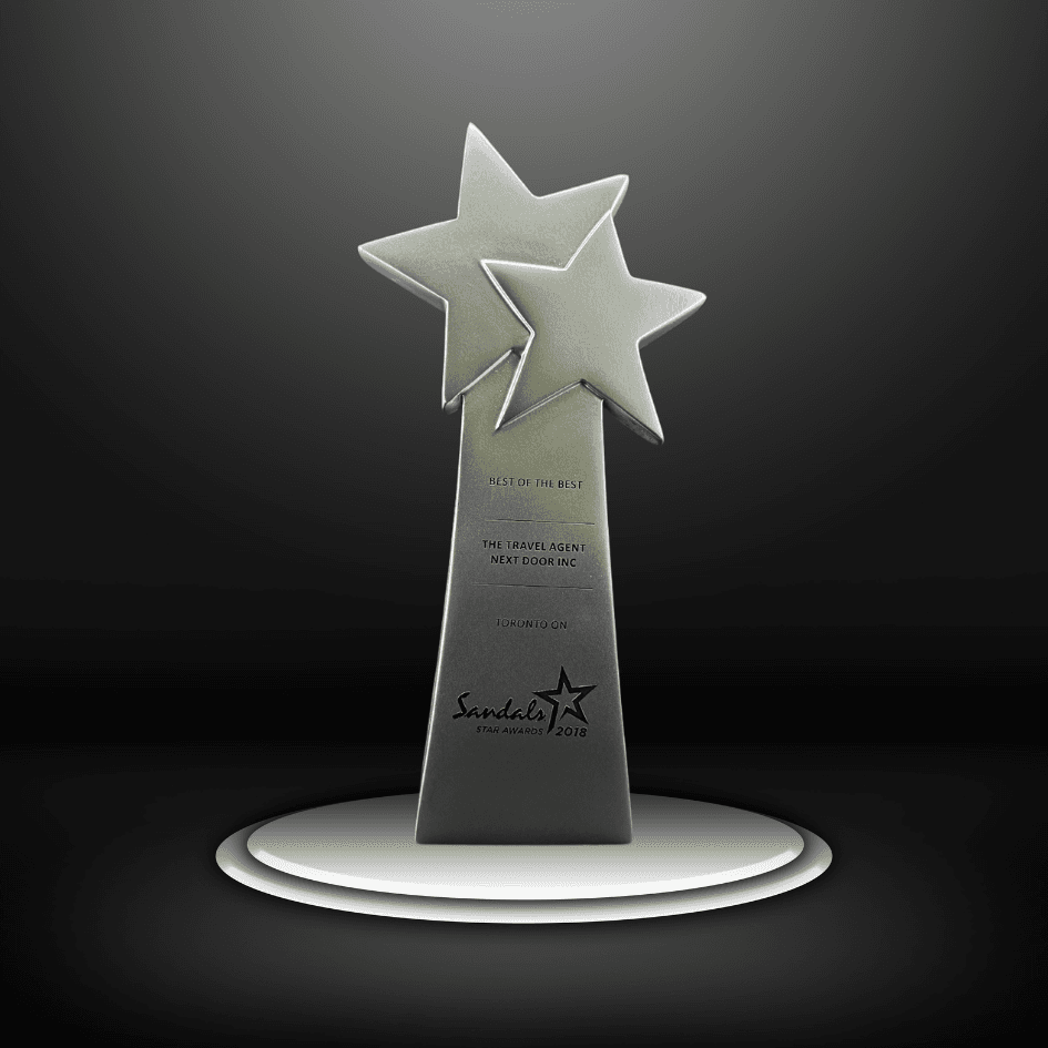  Best of the Best - Sandals Star Award 
